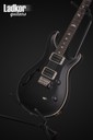 2020 PRS CE24 Semi-Hollow Black Satin Custom Color NEW