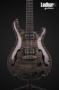 2006 PRS Private Stock Hollowbody II Piezo Charcoal White Gold Onyx Birds Knaggs