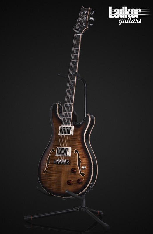 PRS SE Hollowbody II Piezo Black Gold Burst NEW