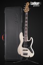 2014 Fender American Deluxe Jazz Bass V Olympic White