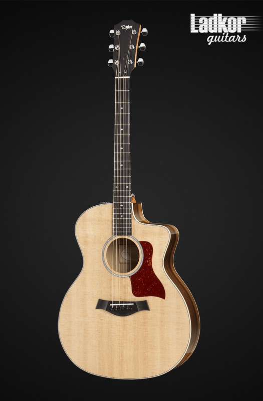 Taylor 214ce-K DLX Natural Koa Deluxe Grand Auditorium Acoustic Electric Guitar NEW