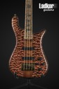 2021 Spector NS-2 Copperhead Quilt Top NAMM Special 4 String Bass NEW