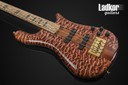 2021 Spector NS-2 Copperhead Quilt Top NAMM Special 4 String Bass NEW