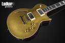 2021 ESP USA Eclipse Semi-Hollow Gold Sparkle Metal Flake Prototype NEW