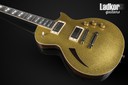 2021 ESP USA Eclipse Semi-Hollow Gold Sparkle Metal Flake Prototype NEW