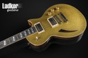 2021 ESP USA Eclipse Semi-Hollow Gold Sparkle Metal Flake Prototype NEW