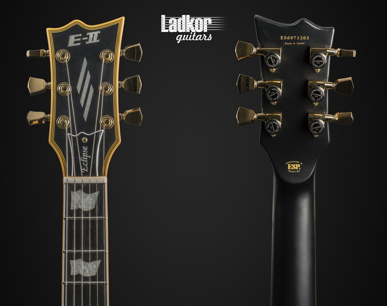 ESP E-II Eclipse Vintage Black Satin DB VB NEW ESP E-II Eclipse Vintage Black Satin DB VB NEW