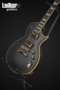 ESP LTD Deluxe EC-1000 VB Duncan Vintage Black Satin Eclipse NEW