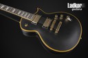 ESP LTD Deluxe EC-1000 VB Duncan Vintage Black Satin Eclipse NEW