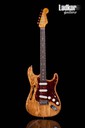 2020 Fender Custom Shop Artisan Spalted Strat Thinline Stratocaster Aged Natural NEW