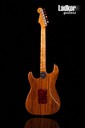 2020 Fender Custom Shop Artisan Spalted Strat Thinline Stratocaster Aged Natural NEW