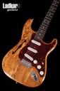 2020 Fender Custom Shop Artisan Spalted Strat Thinline Stratocaster Aged Natural NEW