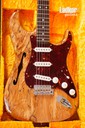 2020 Fender Custom Shop Artisan Spalted Strat Thinline Stratocaster Aged Natural NEW