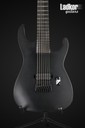 ESP LTD M-7B HT Baritone Black Metal Black Satin 7 String NEW