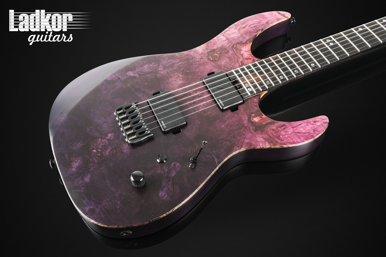 Legator N6X Ruby Buckeye Burl Top Fishman Fluence Ninja X Series NEW