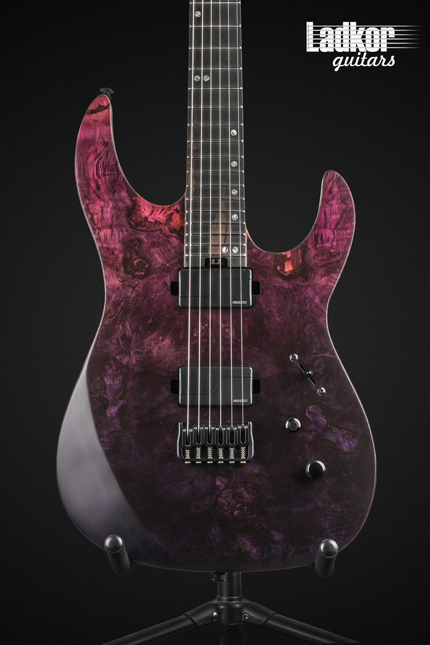 Legator N6X Ruby Buckeye Burl Top Fishman Fluence Ninja X Series NEW