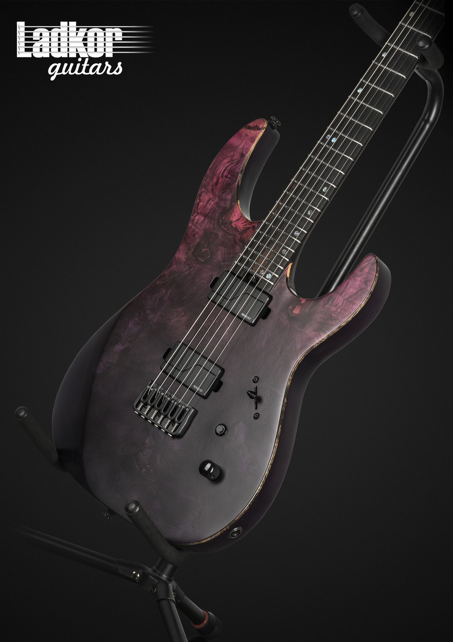 Legator N6X Ruby Buckeye Burl Top Fishman Fluence Ninja X Series NEW