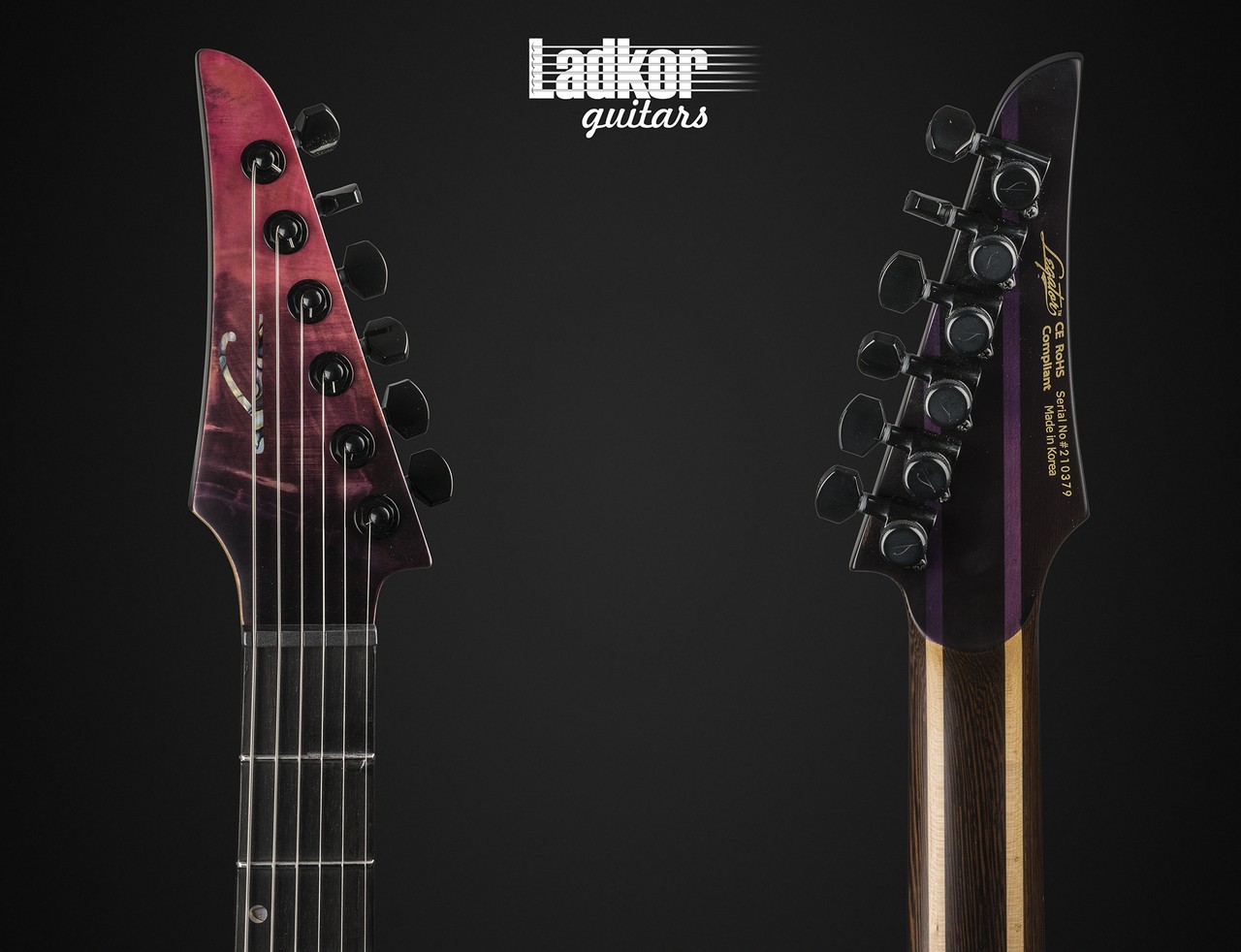 Legator N6X Ruby Buckeye Burl Top Fishman Fluence Ninja X Series NEW