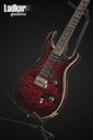 2009 PRS Custom 24 10 Top Employee Black Cherry Quilt Top Rosewood Neck