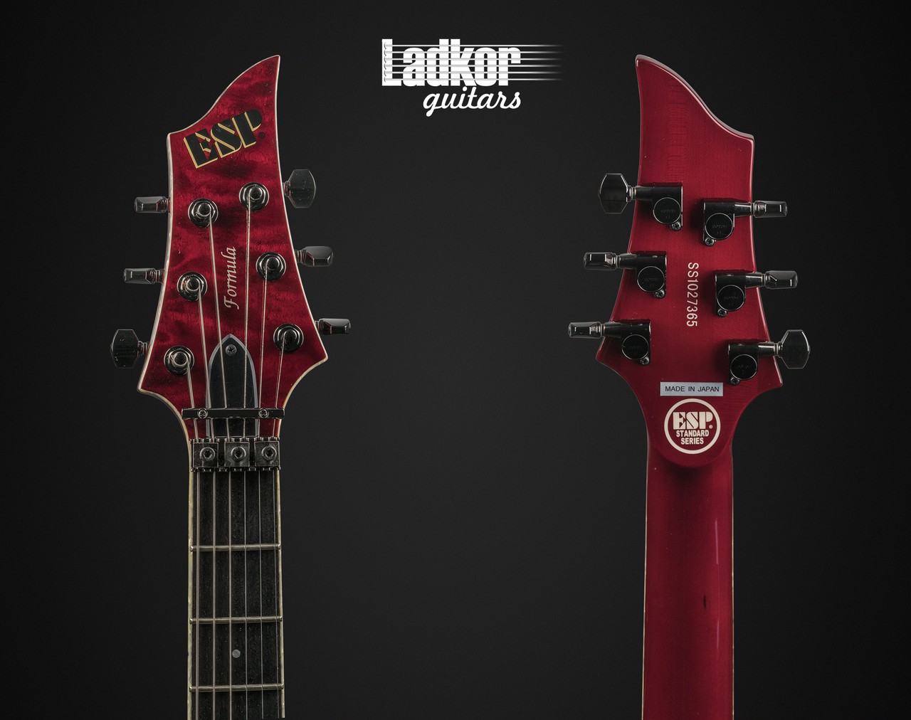 2010 ESP Standard Formula FR-II STBC See Thru Black Cherry