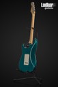 2000 Fender American Deluxe Stratocaster Teal Green Transparent SSS Ash Rosewood