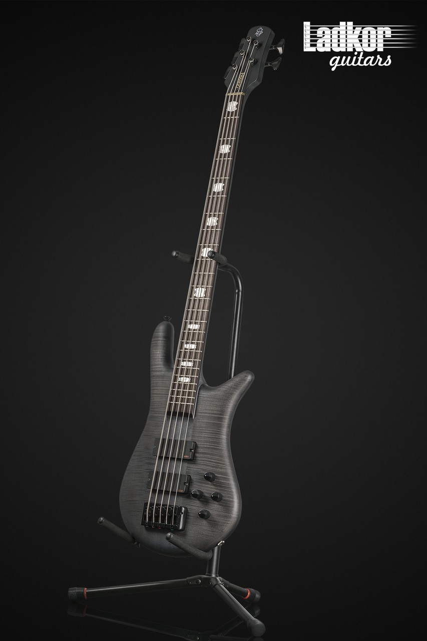 Spector Euro 5 LX Trans Black Stain Matte 5 String Bass NEW