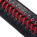 Richter GUITAR STRAP  PAUL LANDERS  BLACK  RED 1628
