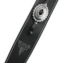 Richter W:O:A WACKEN GUITAR STRAP  BLACK CONCHO 1652