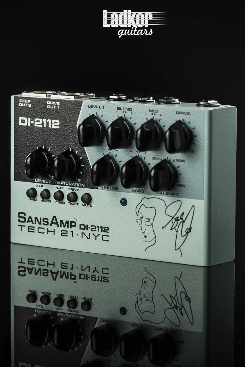 DI-2112 Preamp Tech 21 Geddy Lee Signature SansAmp Bass Preamp