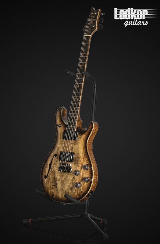 2018 PRS Private Stock McCarty 594 Trem Semi-Hollow Spalted Maple Natural Smoked Burst