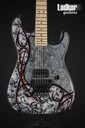 2007 Charvel USA Custom Shop San Dimas Gothic Tribal Craig Fraser NAMM Limited Edition 7 Of 10