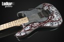 2007 Charvel USA Custom Shop San Dimas Gothic Tribal Craig Fraser NAMM Limited Edition 7 Of 10