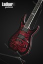 ESP USA Horizon-II Quilt Maple Top See Thru Black Cherry w/Matching Binding SD NEW