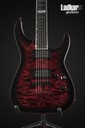 ESP USA Horizon-II Quilt Maple Top See Thru Black Cherry w/Matching Binding SD NEW