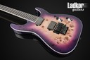 ESP LTD M-1000 Purple Natural Burst Poplar Burl Top NEW