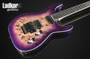 ESP LTD M-1000 Purple Natural Burst Poplar Burl Top NEW
