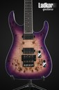 ESP LTD M-1000 Purple Natural Burst Poplar Burl Top NEW