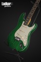 2000 Fender American Deluxe Stratocaster Emerald Green Transparent Special Edition 1 Of 200