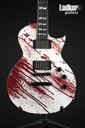 ESP USA Eclipse Blood Splatter White EMG NEW