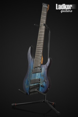 Legator Ghost G8FP Cali Cobalt Headless Fanned Fret Multi Scale 8 String Performance Series NEW