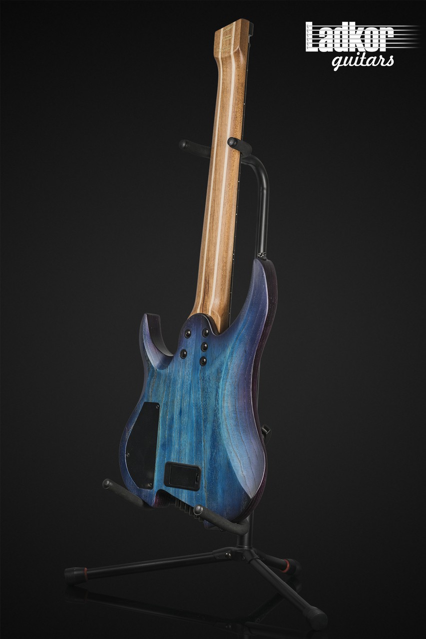 Legator Ghost G8FP Cali Cobalt Headless Fanned Fret Multi Scale 8
