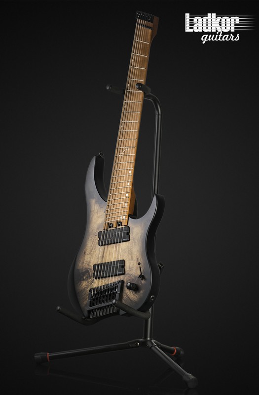 Legator Ghost G8FOD Jupiter Burst Headless Fanned Fret Multi Scale 8 String Fishman Fluence Overdrive Series NEW