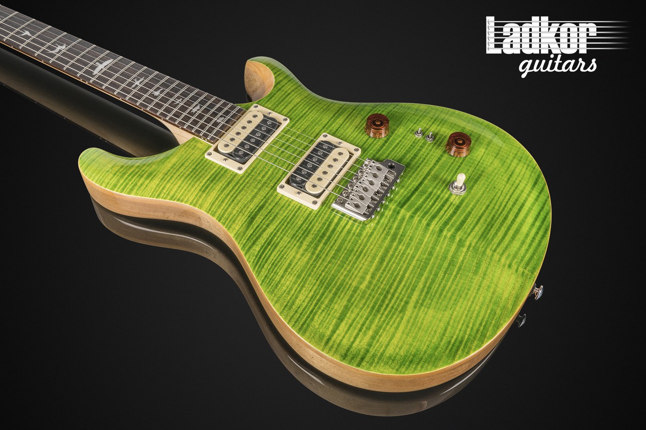 (美品)PRS SE Custom24-08 Eriza Verde 2023_CTIF052186_LeftyGuitar_Gr