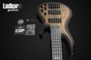 ESP E-II BTL-5 Black Natural Burst 5 String Bass Guitar NEW