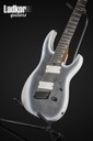 Legator Ninja N7FOD Black Ice Satin Fanned Fret Multi-Scale 7 String Fishman Fluence Overdrive Series NEW