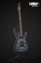 Tom Anderson Angel Satin Natural Arctic Blue Burst HH Quilt Top Rosewood Neck NEW