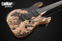 ESP USA M-II HT Dino Muradian The Great Wave Pyrograph 1 Of 10 Limited Edition NEW