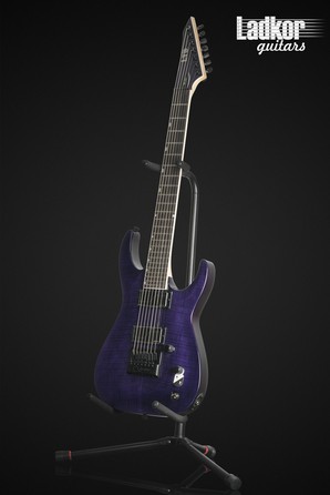 ESP LTD SH-7 See Thru Purple Brian "Head" Welch Signature Korn Evertune 7-String NEW