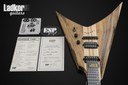 2021 ESP USA V-II NT TOM Black Limba Natural Limited Edition NEW