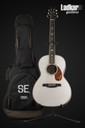 PRS SE P20E Antique White Limited Edition Parlor Acoustic Electric Guitar NEW